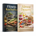 Sada dvou e-knih – Fitness kuchařka & Zdravé dezerty